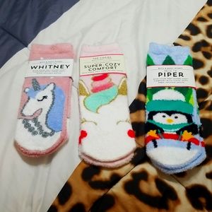 Bath and body cozy socks